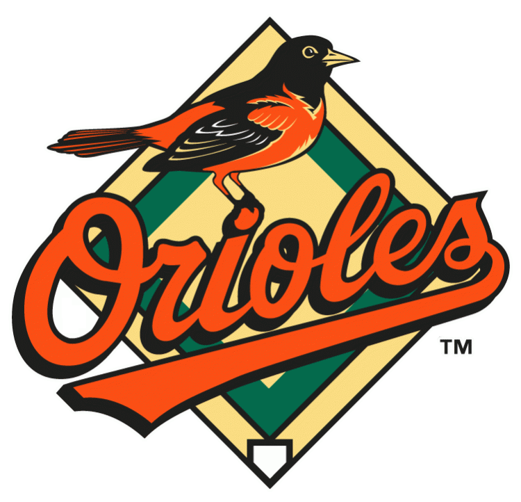 Baltimore Orioles 1999-2008 Primary Logo fabric transfer